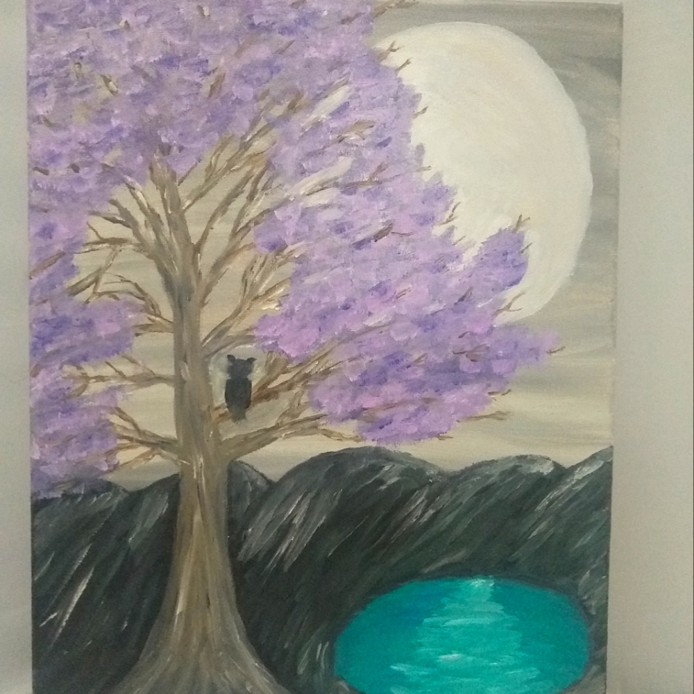 🎁Oil Painting "Midnight Fantasy"